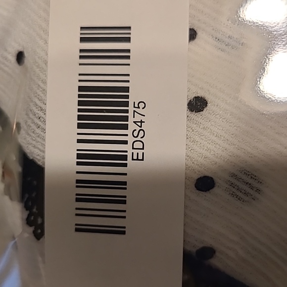 New Adelyn Rae Womens White Black Mini Dress Polka Dots Ruffle Convertible S… - Picture 12 of 12